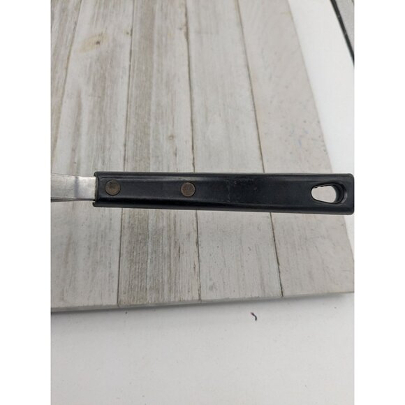 Vintage #3 Potato Vegetable Solid Blade Masher Black Handle Utensil 9 3/8" - Picture 7 of 8